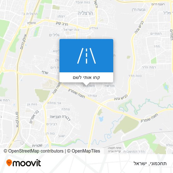 מפת תחכמוני