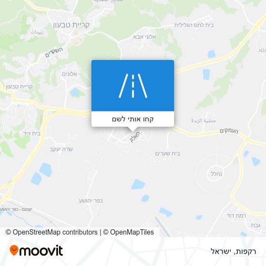 מפת רקפות