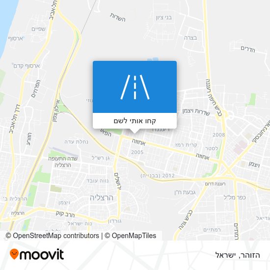 מפת הזוהר