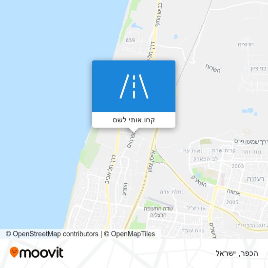 מפת הכפר