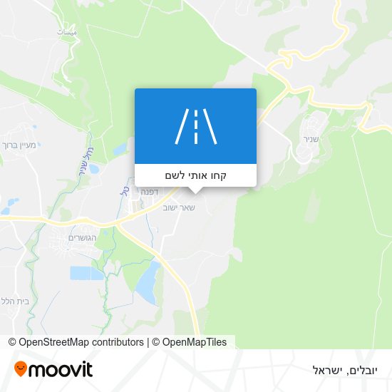 מפת יובלים