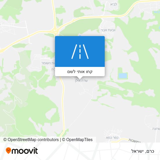 מפת כרם