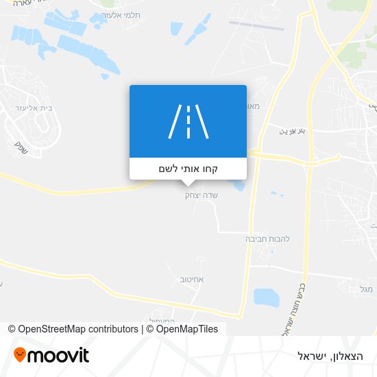 מפת הצאלון