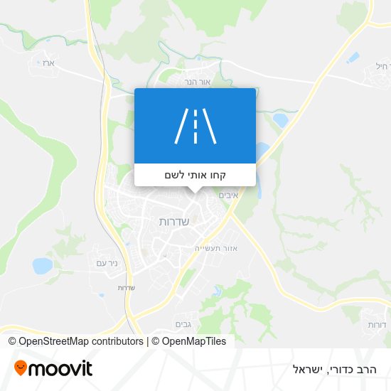 מפת הרב כדורי