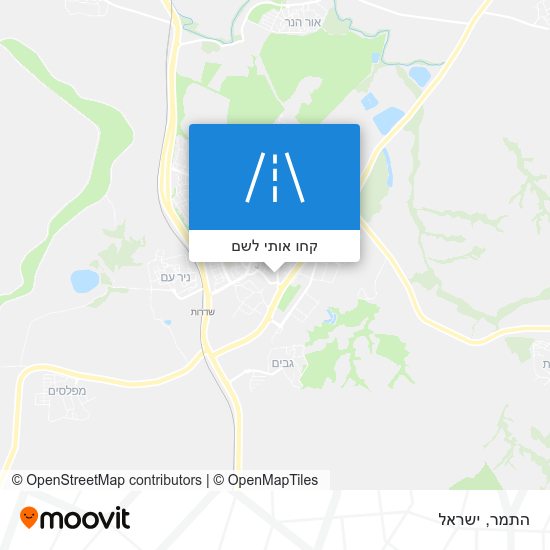 מפת התמר