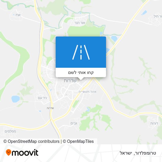מפת טרומפלדור