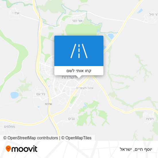 מפת יוסף חיים