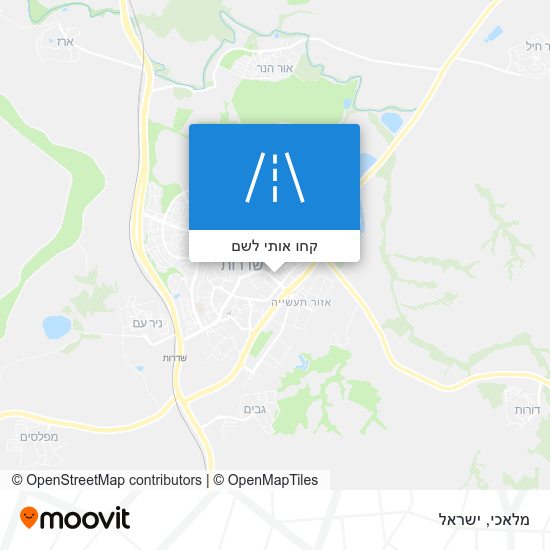 מפת מלאכי