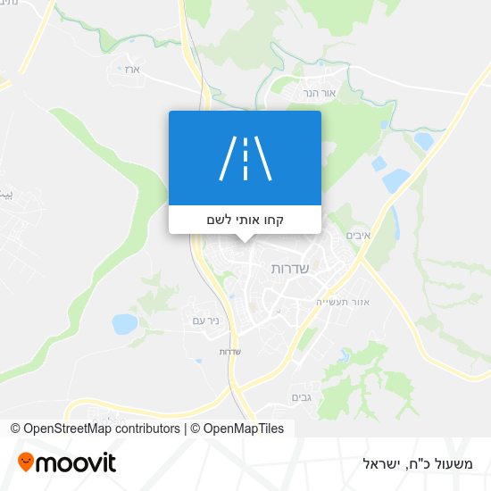 מפת משעול כ"ח