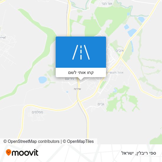 מפת ספי ריבלין