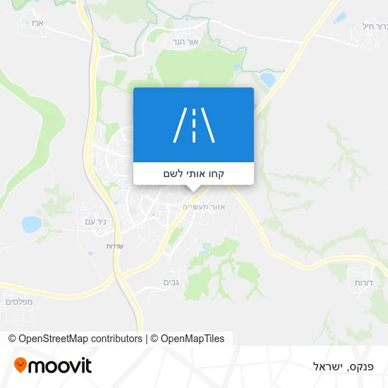 מפת פנקס