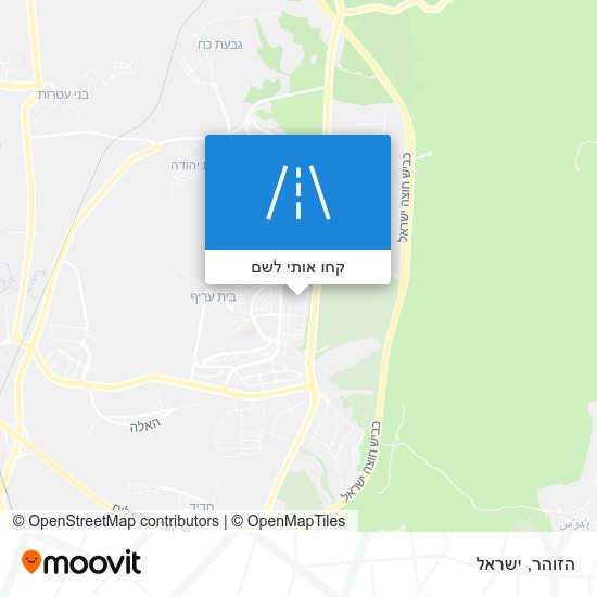 מפת הזוהר