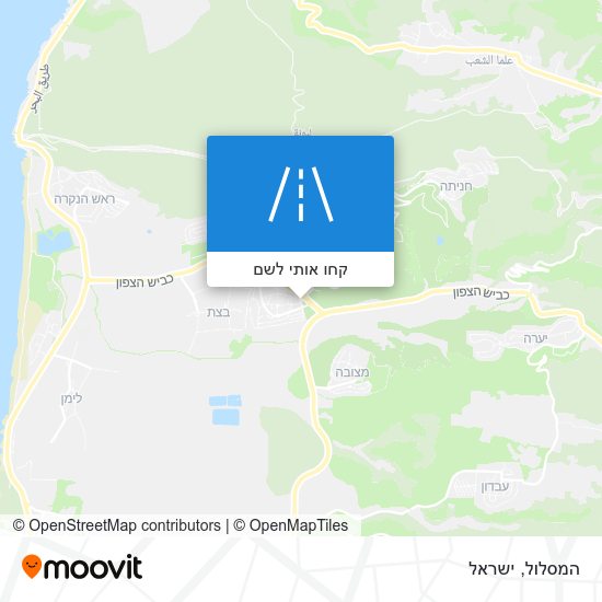 מפת המסלול