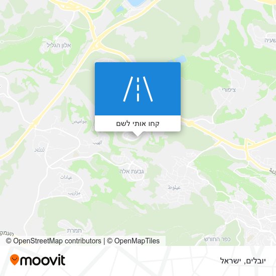 מפת יובלים