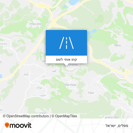 מפת מפלים