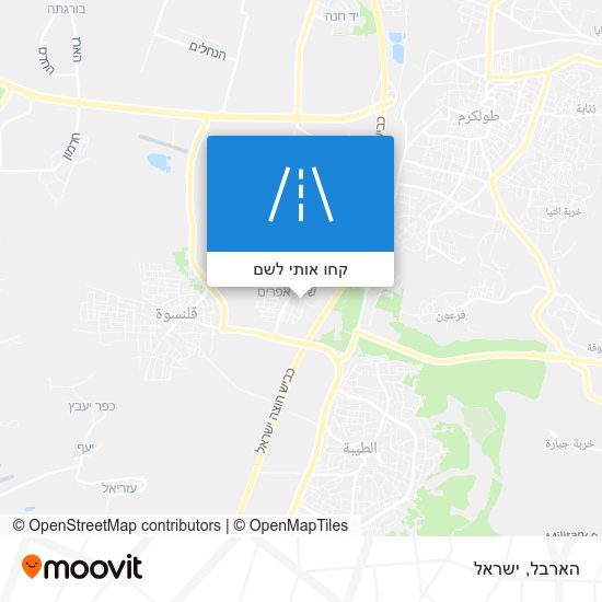 מפת הארבל