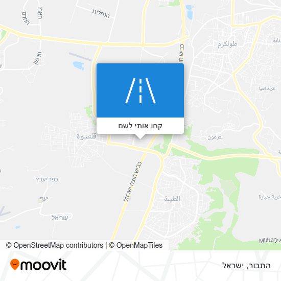 מפת התבור