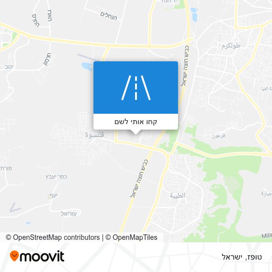 מפת טופז