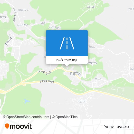 מפת הצבאים