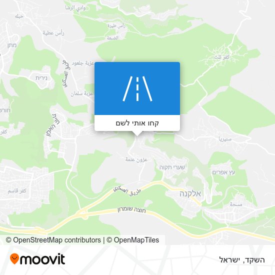 מפת השקד
