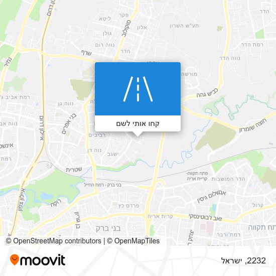 מפת 2232