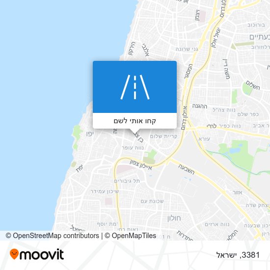 מפת 3381