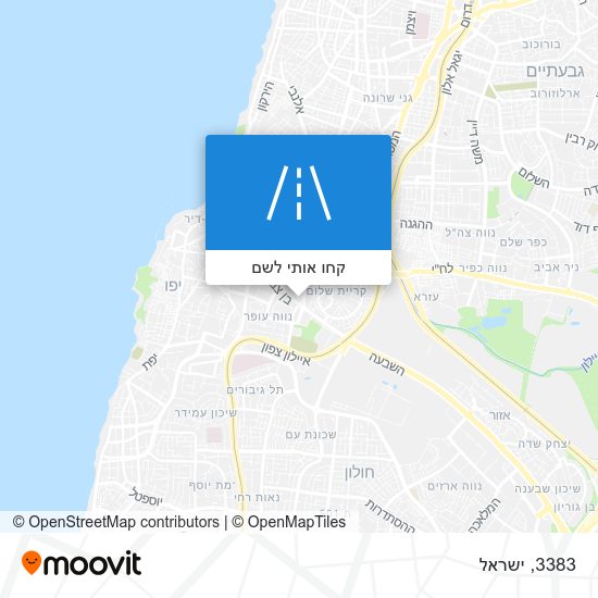 מפת 3383
