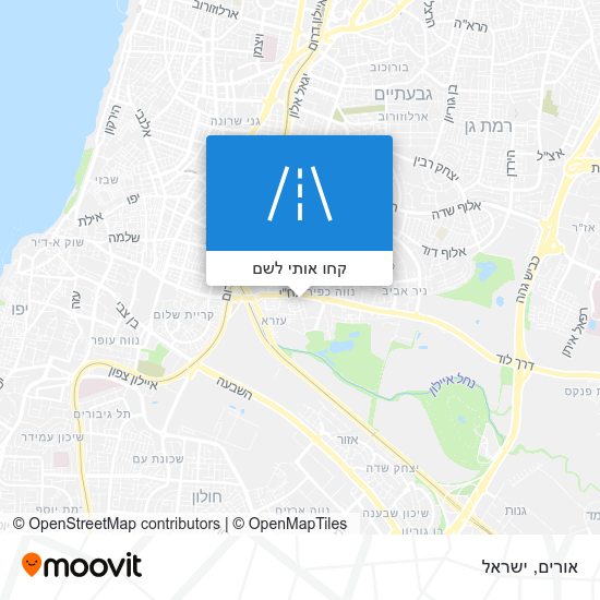 מפת אורים