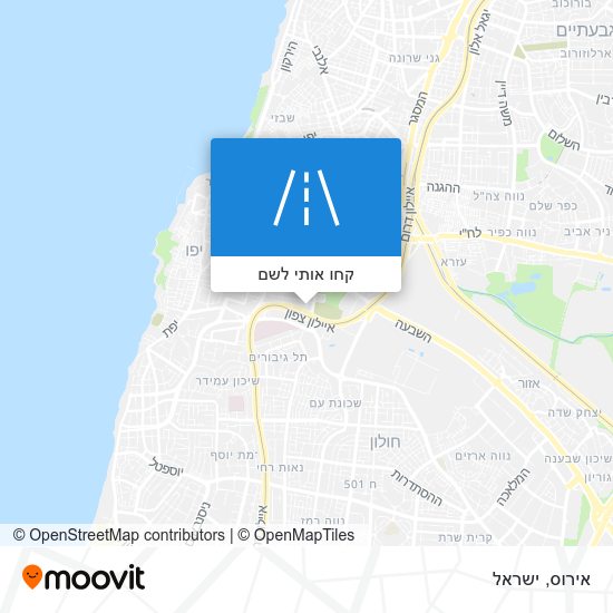 מפת אירוס
