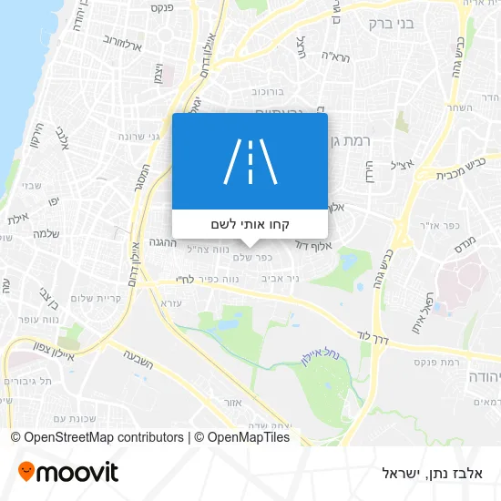 מפת אלבז נתן