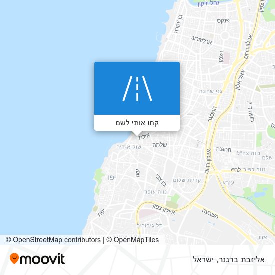 מפת אליזבת ברגנר