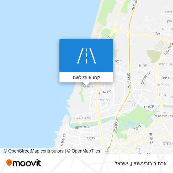 מפת ארתור רובינשטיין