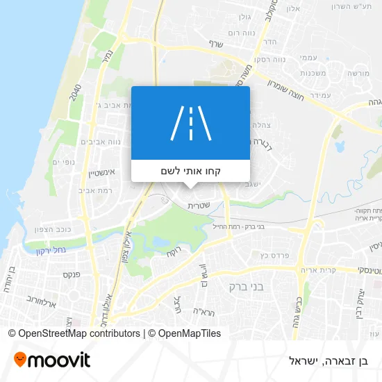 מפת בן זבארה