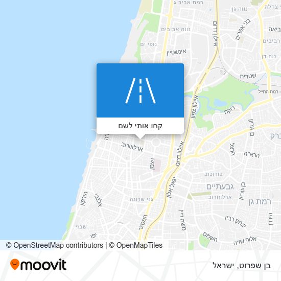 מפת בן שפרוט