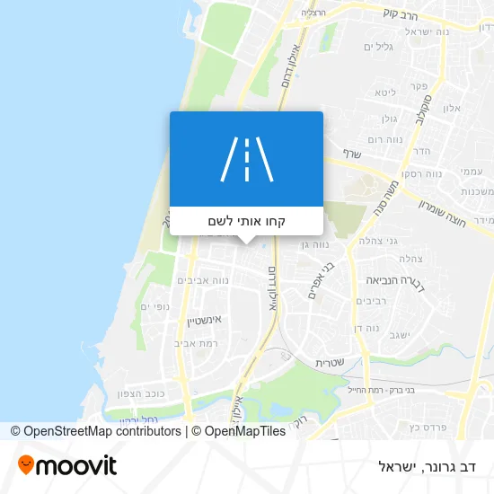 מפת דב גרונר