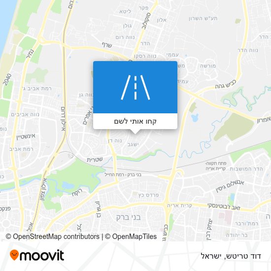 מפת דוד טריטש