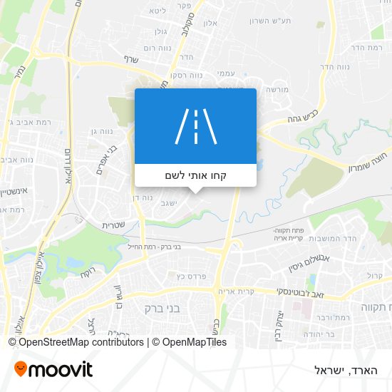 מפת הארד
