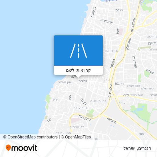 מפת הנגרים