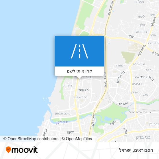 מפת הסבוראים