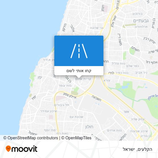 מפת הקלעים