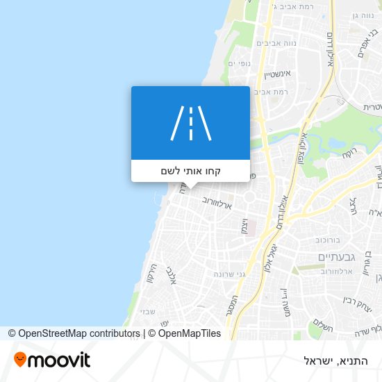 מפת התניא