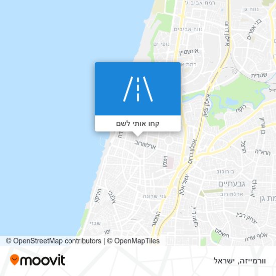 מפת וורמייזה
