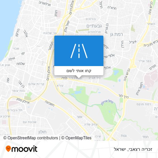 מפת זכריה רצאבי