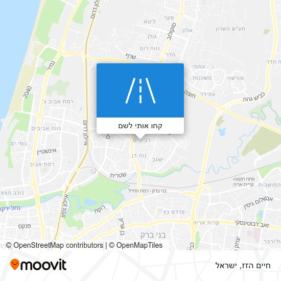 מפת חיים הזז