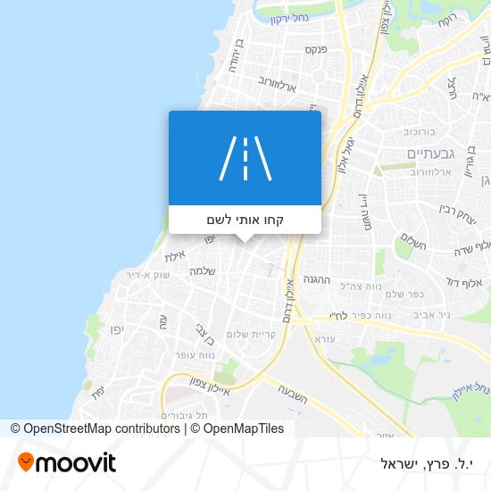 מפת י.ל. פרץ