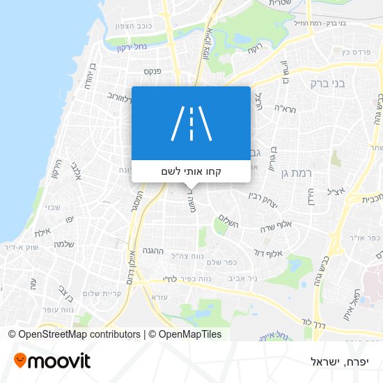 מפת יפרח