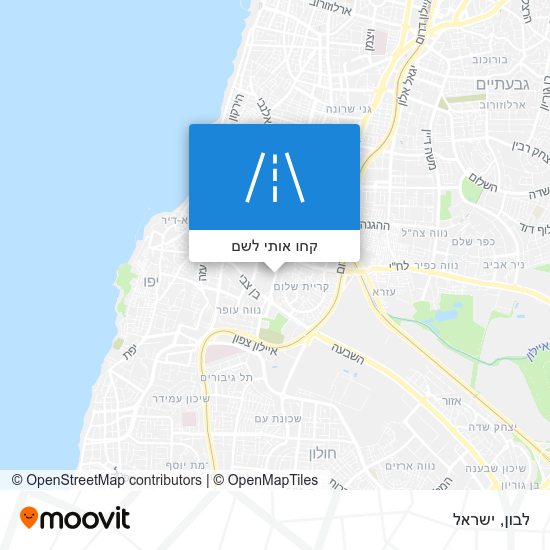 מפת לבון