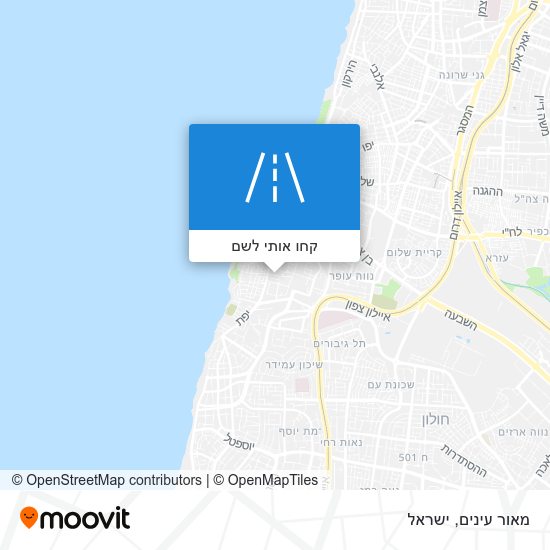 מפת מאור עינים
