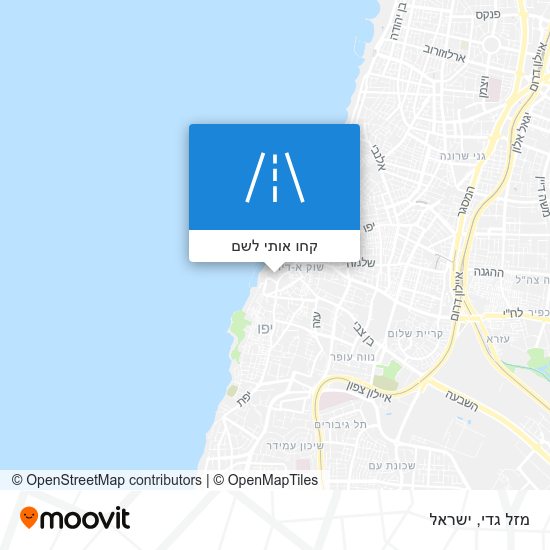 מפת מזל גדי
