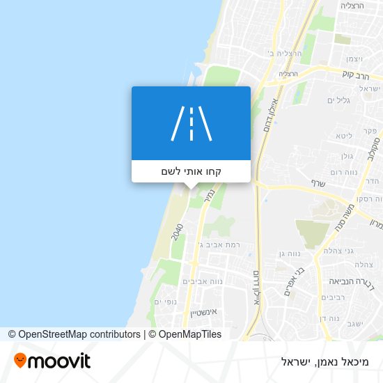 מפת מיכאל נאמן